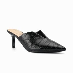 Nine West Kapps 9x9 Pointy Toe Mules - Black - Ireland (IJ3029675)